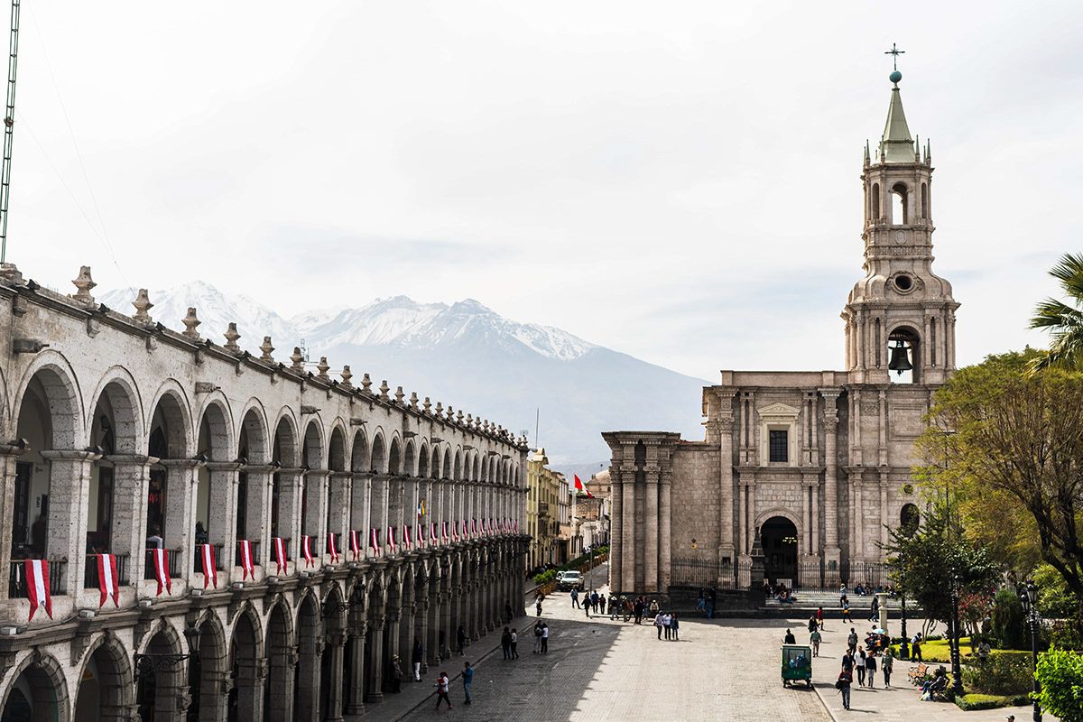 Arequipa, Peru. Photograph by Jonathan Byrne.