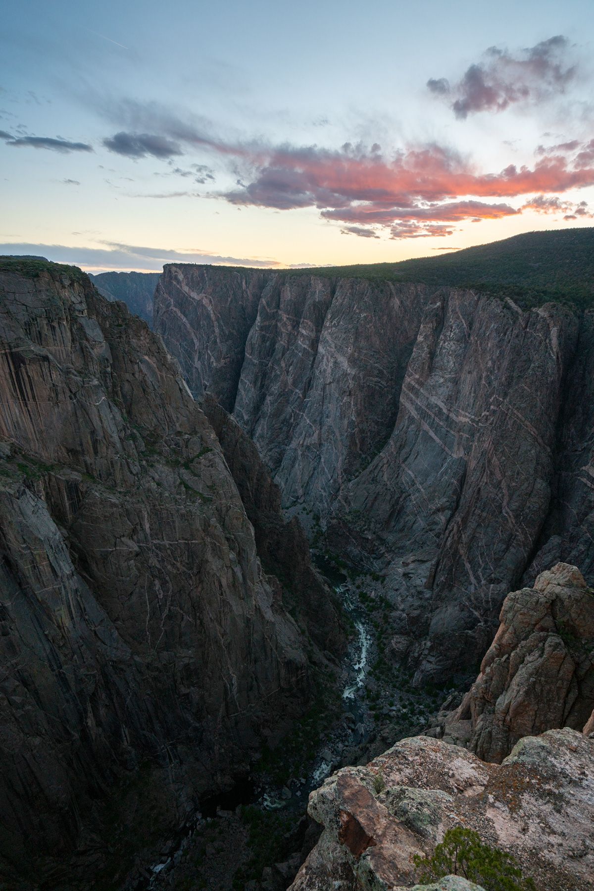 Black Canyon of the Gunnison, USA. Photograph by Jonathan Byrne.
