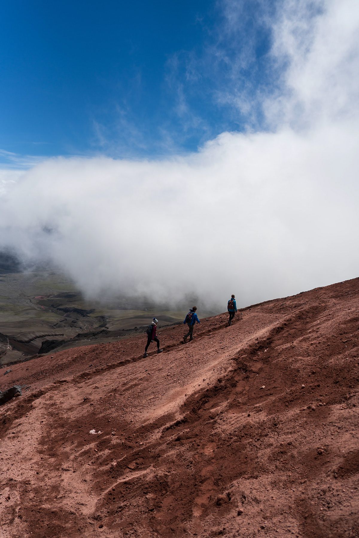 Cotopaxi, Ecuador. Photograph by Jonathan Byrne.