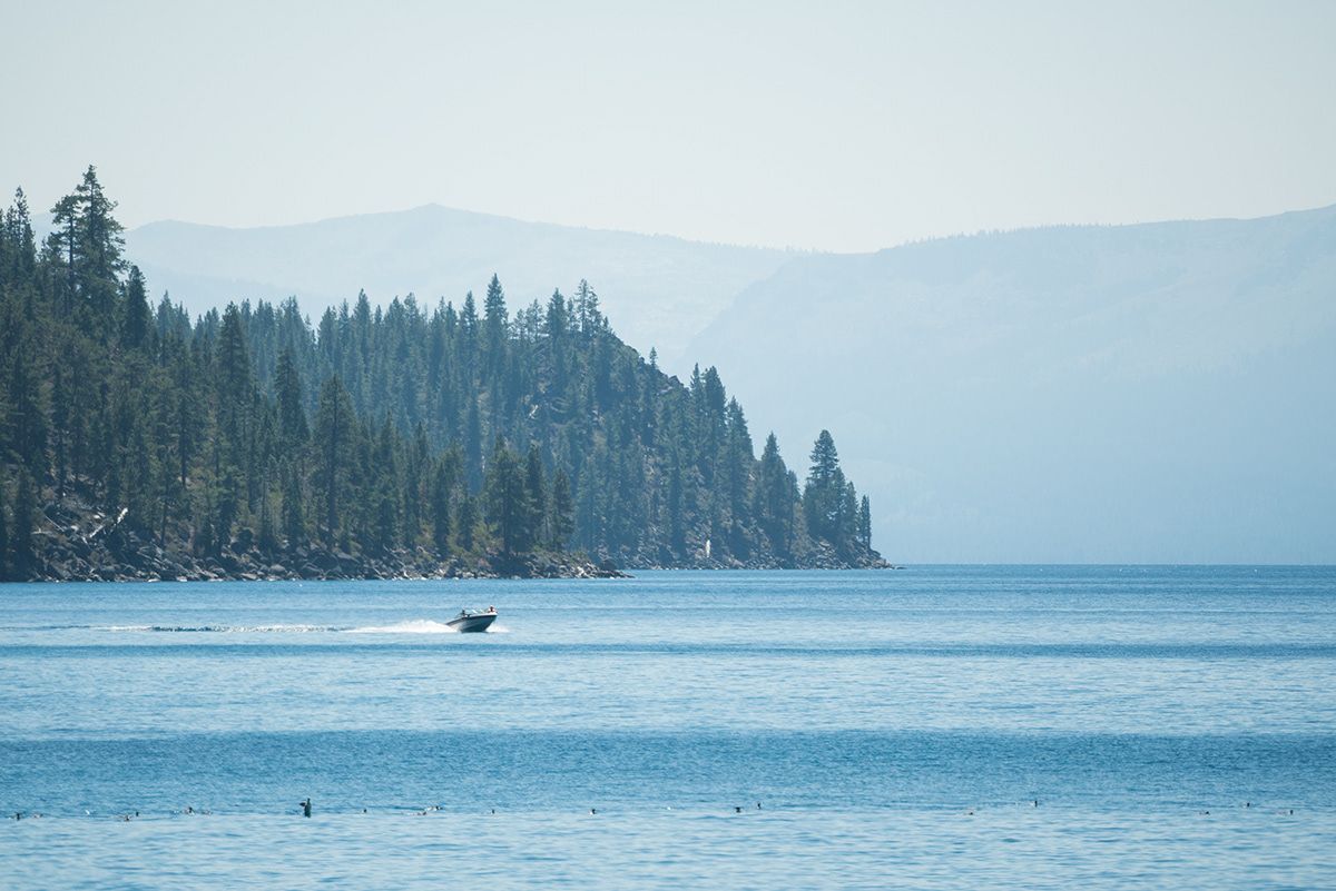 Lake Tahoe, USA. Photograph by Jonathan Byrne.