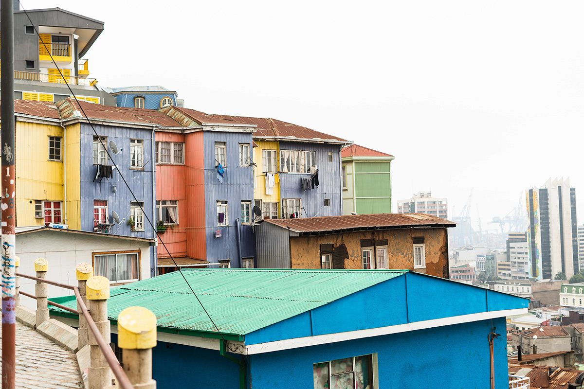 Santiago, Chile. Photograph by Jonathan Byrne.